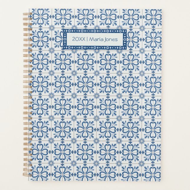 Agenda Navidades hojas y pétalos de flores (Anverso)