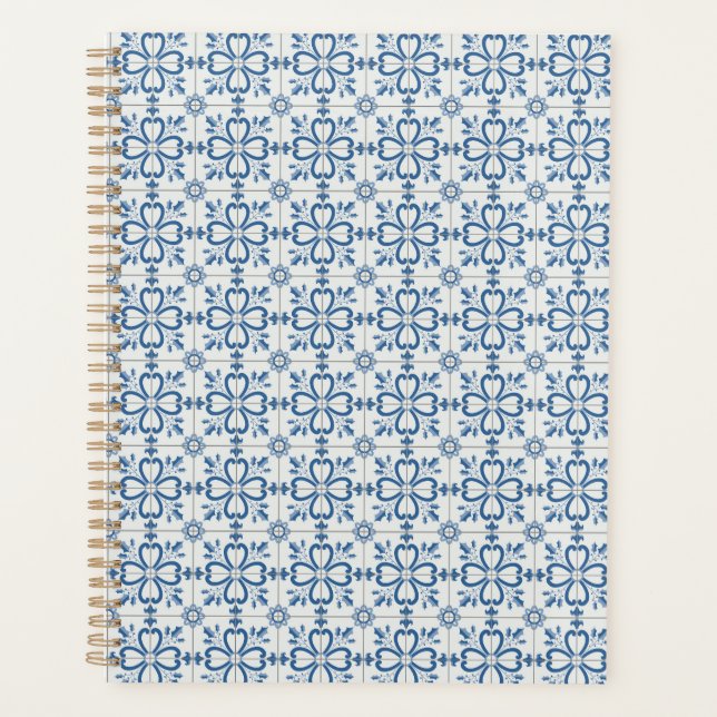 Agenda Navidades hojas y pétalos de flores (Anverso)