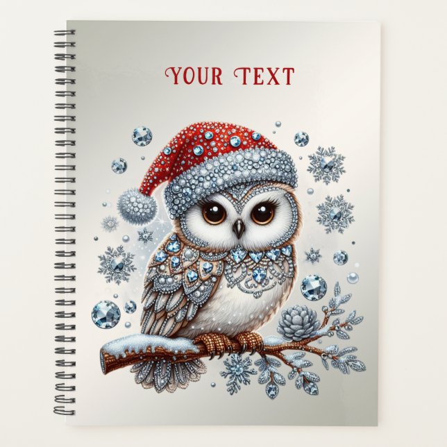 Agenda Navidades Owl Holiday (Anverso)