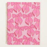 Agenda Navidades rosados se inclina<br><div class="desc">Navidades Coloridos se doblan - Cintas de Coquette - Rosa.</div>