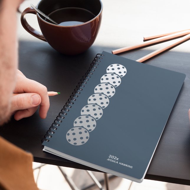 Agenda Navy Blue Pickleball Personal Weekly (Subido por el creador)