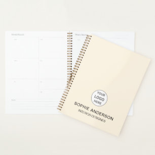 Agenda Negocio de diseñador de interiores de logotipo per