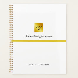 Agenda Negocio Simple de Marca Profesional