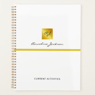 Agenda Negocio Simple de Marca Profesional