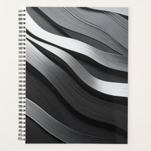 Agenda negro y blanco