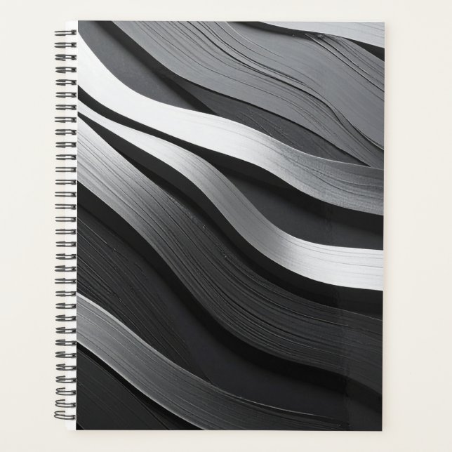 Agenda negro y blanco (Anverso)