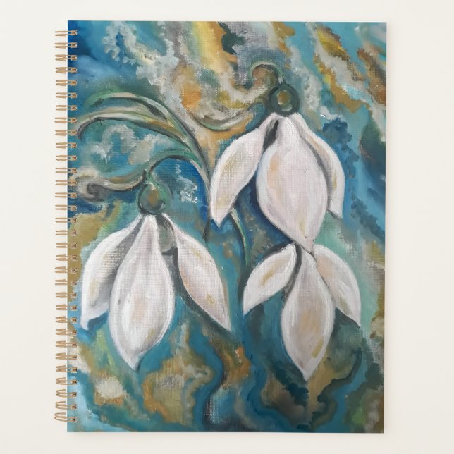 Agenda Nevadas en el jardín esmeralda (Anverso)