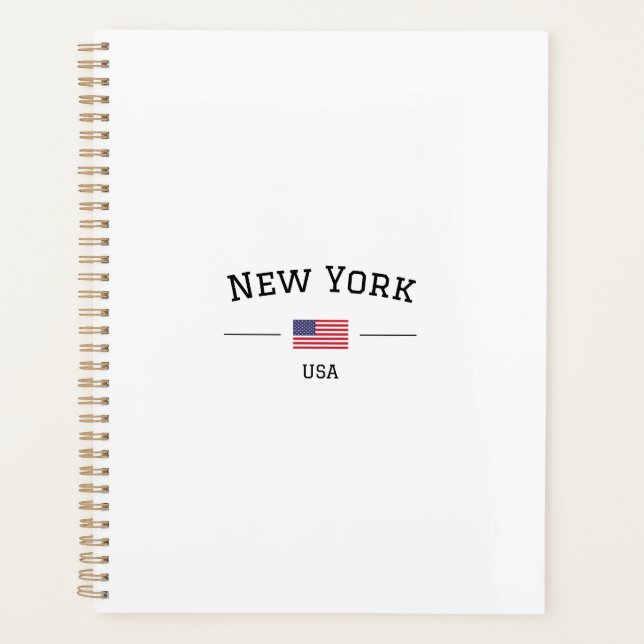 Agenda New York (Anverso)