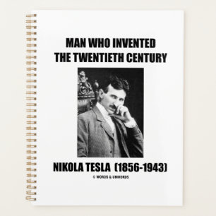 Agenda Nikola Tesla Hombre Que Inventó El Siglo Xx