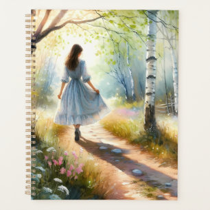 Agenda Niña Caprichosa Bailando a Través del Bosque de Ab