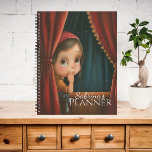 Agenda Niña Linda de Ojos Grandes Peek-a-Boo