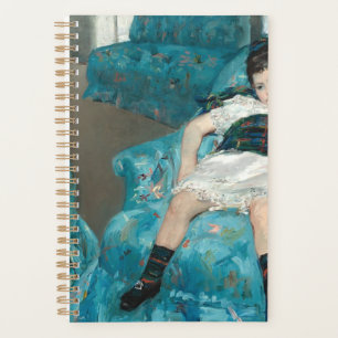 Agenda Niña Pequeña En Un Sillón Azul - Mary Cassatt