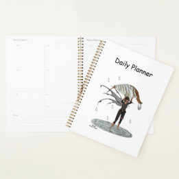 Agenda Niño Lluvia Hada Con Leaf Daily Planner