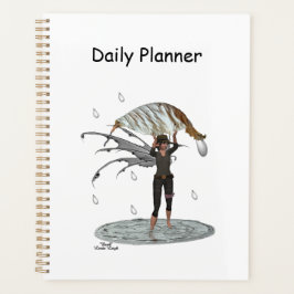 Agenda Niño Lluvia Hada Con Leaf Daily Planner