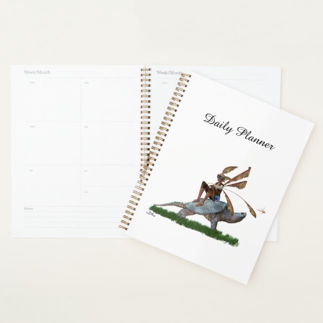 Agenda Niño Que Viaja En Turtle Daily Planner (Demostración)