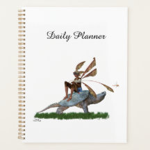 Niño Que Viaja En Turtle Daily Planner