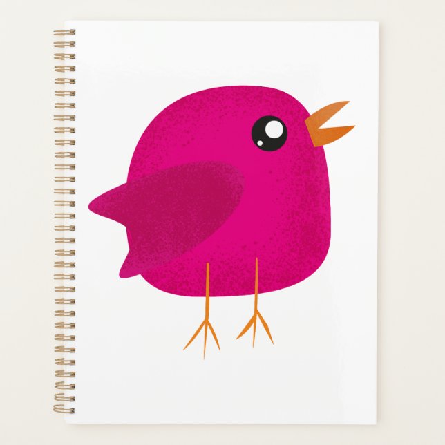 Agenda Niños adorables pájaros (Anverso)