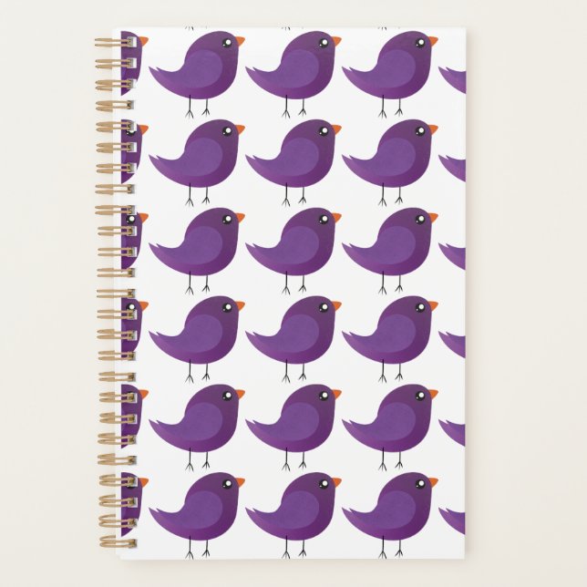 Agenda Niños adorables pájaros (Anverso)