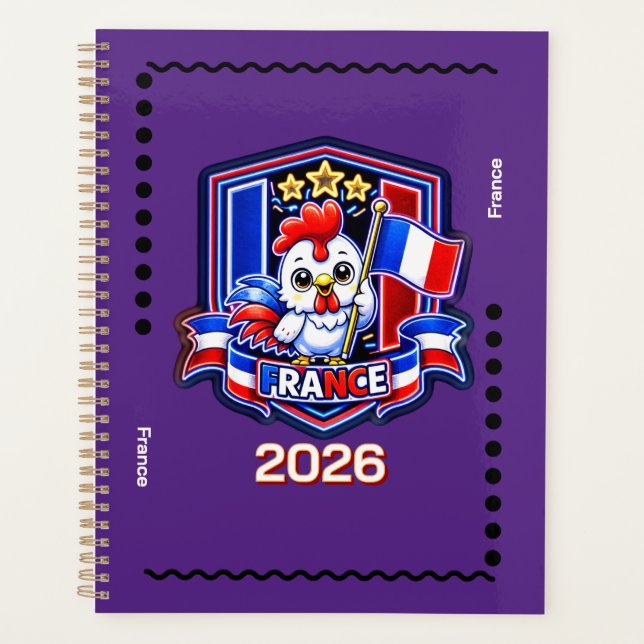 Agenda Niños de Francia (Anverso)