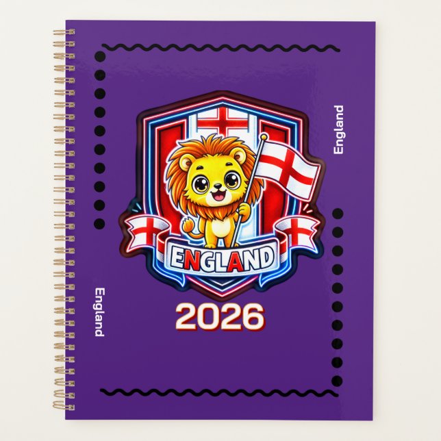 Agenda Niños de Inglaterra (Anverso)