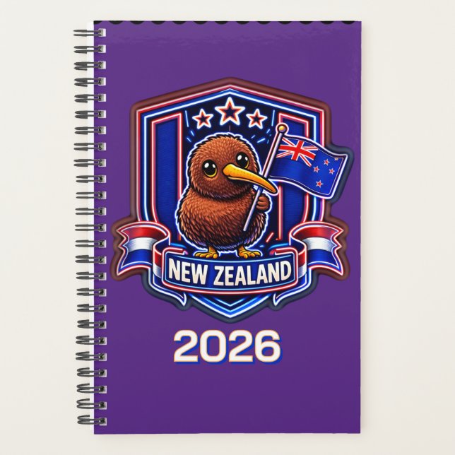 Agenda Niños de Nueva Zelanda (Anverso)