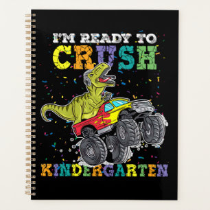 Agenda Niños estoy listo para aplastar el monstruo de gu