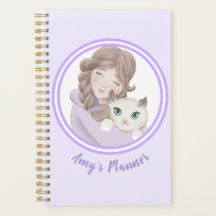 Niños personalizables chica y Kitty