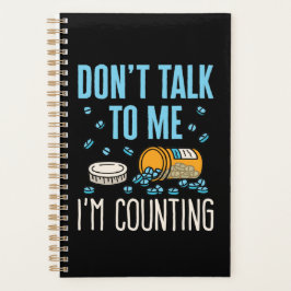 Agenda No me hables, estoy contando la farmacia farmacéut