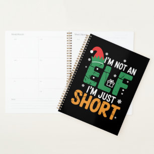 Agenda No Soy Un Elf, Sólo Navidades Graciosos Y Cortos X
