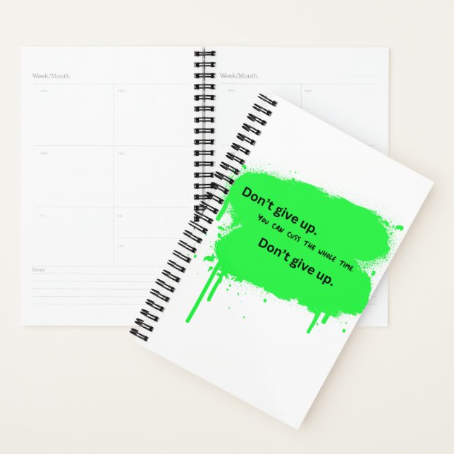 Agenda no tgiveup_youcancussthewholetime (Demostración)