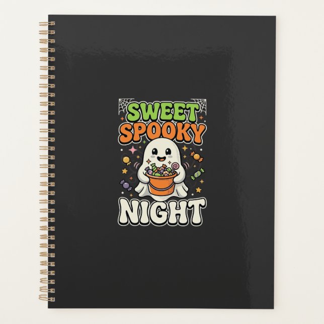 Agenda Noche de búsqueda de dulces de Halloween (Anverso)