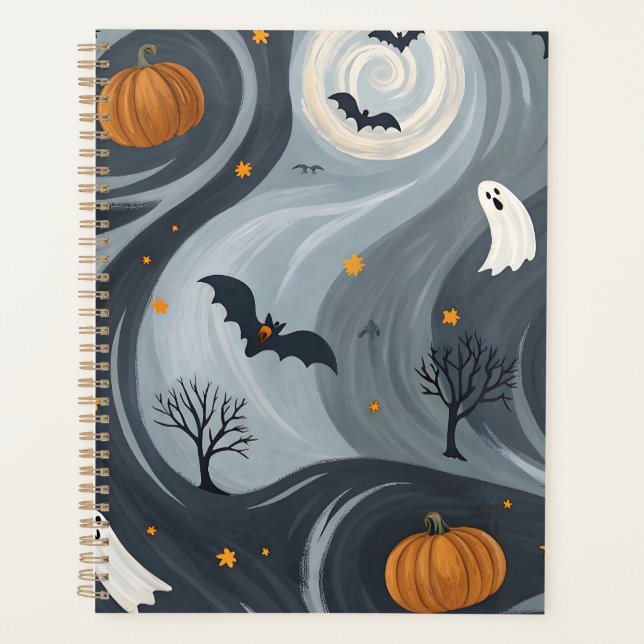 Agenda Noche de la Muerte de Halloween (Anverso)