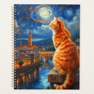 Agenda Noche estrellada sobre Florencia   Arte de gato ro