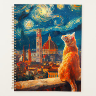 Agenda Noche estrellada sobre Florencia   Arte de gato ro