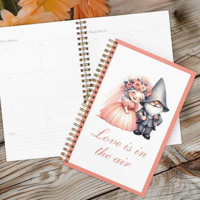 Agenda Nombramiento de Boda Rústico de Gnome Garden (Subido por el creador)