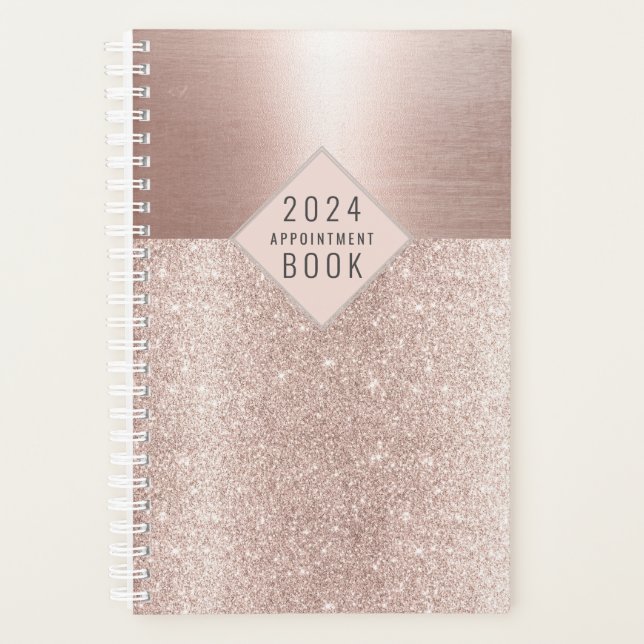 Agenda Nombramiento de Rosa de oro de Hair Stylist Rubor  (Anverso)