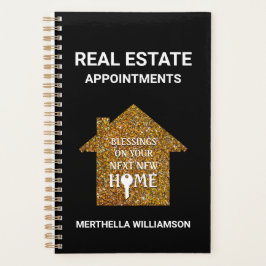 Agenda Nombramientos de purpurinas de bienes raíces