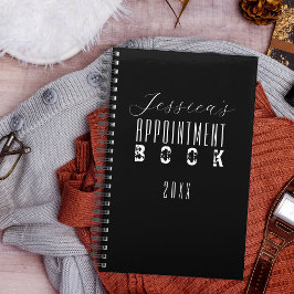 Agenda Nombramientos Minimalistas de la tipografía modern