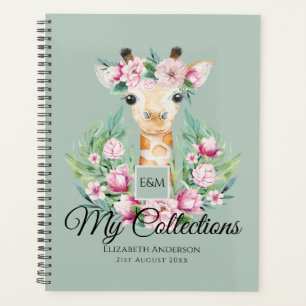Agenda Nombran a Chicas de las flores rosadas del Boho ac