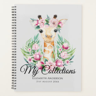 Agenda Nombran a Chicas de las flores rosadas del Boho ac