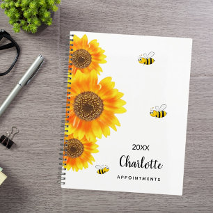Agenda Nombre de las abejas de girasol
