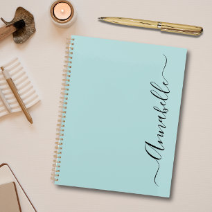 Agenda Nombre de letra elegante