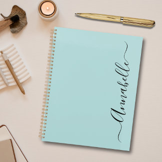 Agenda Nombre de letra elegante