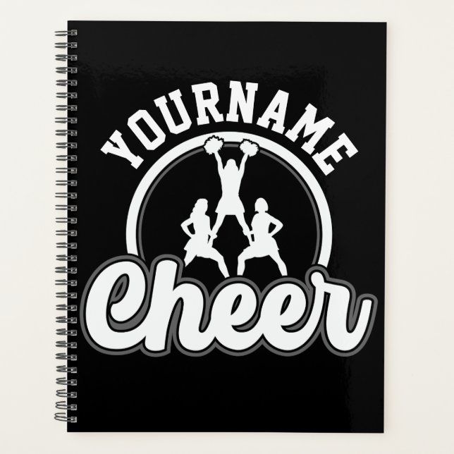 Agenda NOMBRE Personalizado Cheer equipo Varsity CheerLea (Anverso)