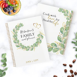 Agenda Nombre personalizado Comida de la familia de guirn