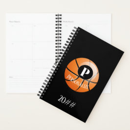 Agenda Nombre personalizado del monólogo del baloncesto