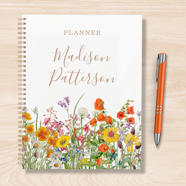 Agenda Nombre personalizado del país de las flores silves (Subido por el creador)