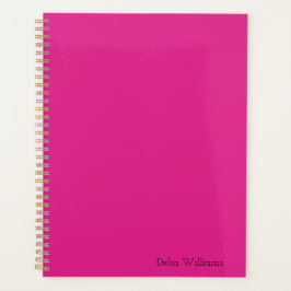 Agenda Nombre personalizado Doll Pink