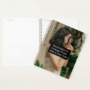 Agenda Nombre personalizado Foto Material gráfico Oficina