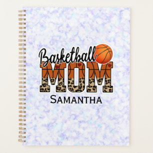Agenda Nombre personalizado Madre de básquetbol Día de